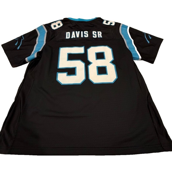 NFL Pro Line Football Jersey #58 Davis Sr. Carolina Panthers Football Size Large - Picture 4 of 10
